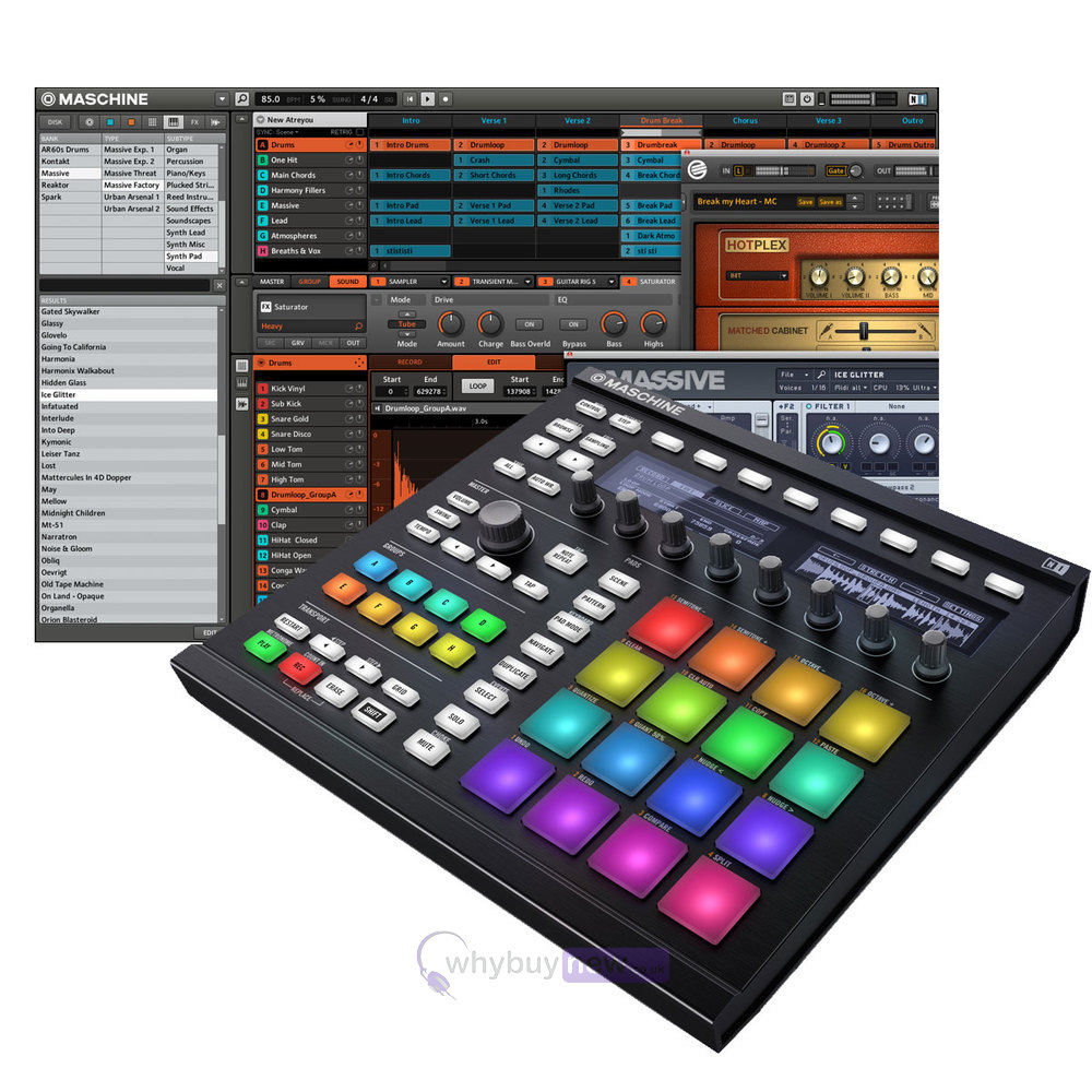 download native instrument maschine mk2 how to take off demo mode