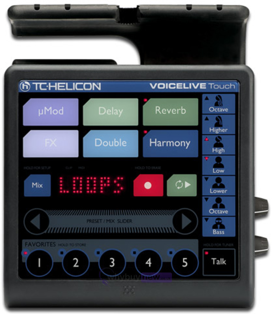 Отличие вокального процессора tc helicon voicelive touch от tc helicon voicelive touch 2