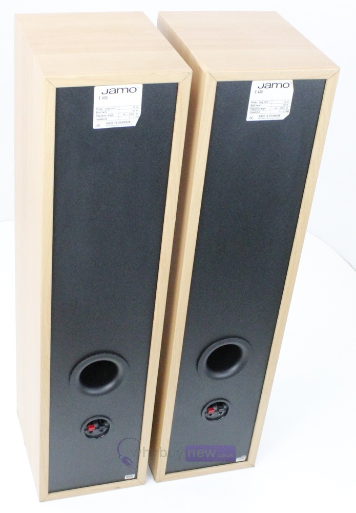 Jamo E430 3 Way Floor Standing Tower Speakers (Pair ...