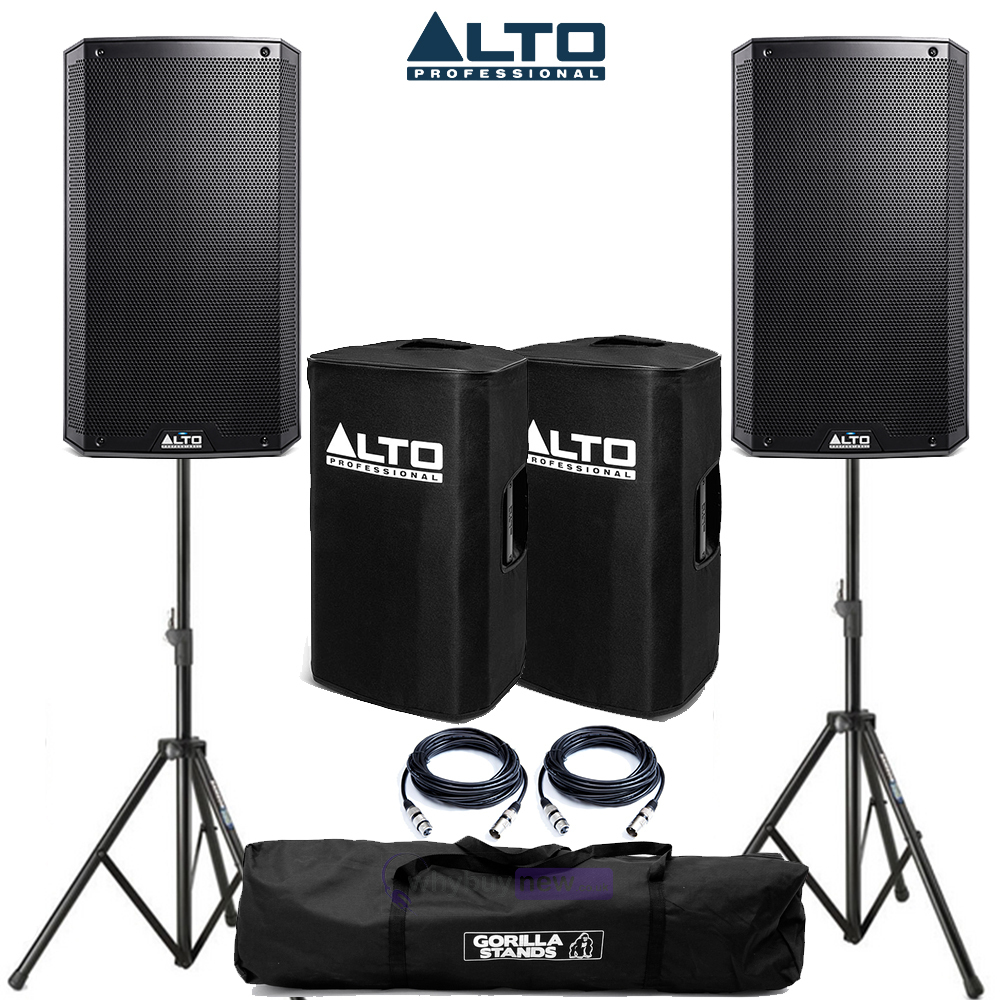 alto 10 inch powered speakers