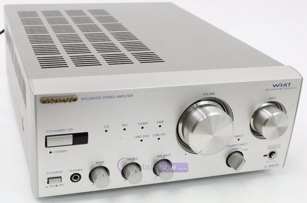 Onkyo A 905tx Integrated Stereo Amplifier Whybuynew