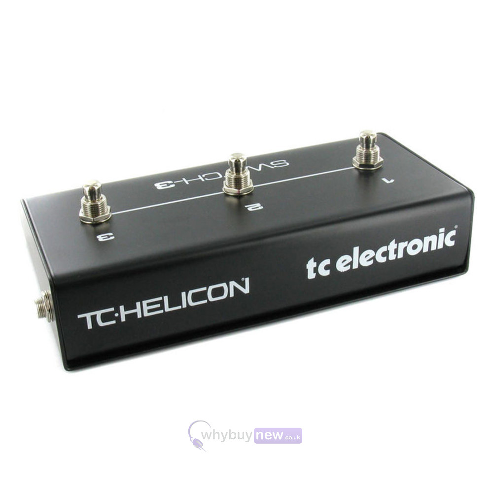 TC Helicon Switch-3 Vocal Processor Accessory | whybuynew.co.uk