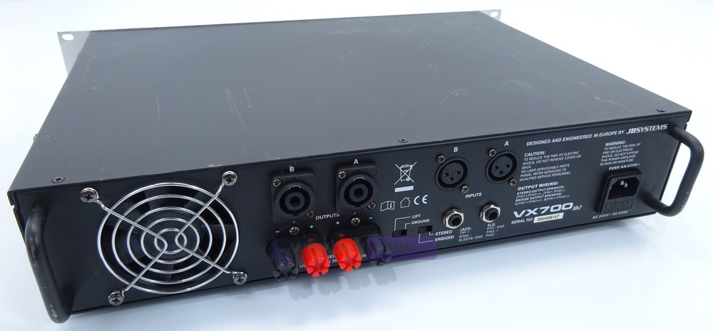 JB Systems VX700 MK2 Power Amplifier | WhyBuyNew