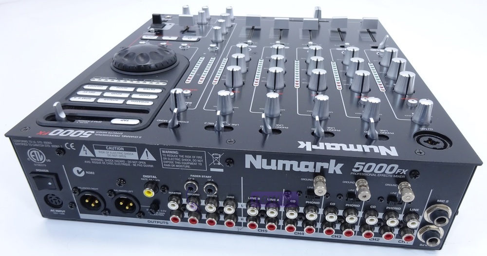 Numark 5000FX 5 Channel DJ Mixer Numark 5000FX