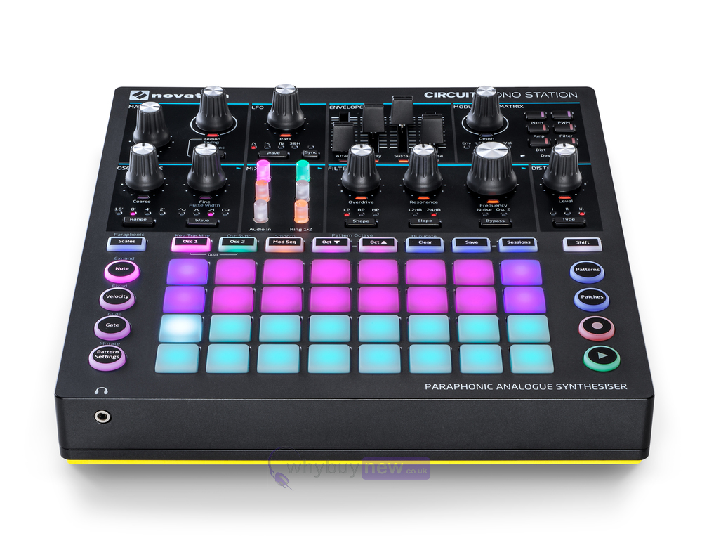 novation music product timelime