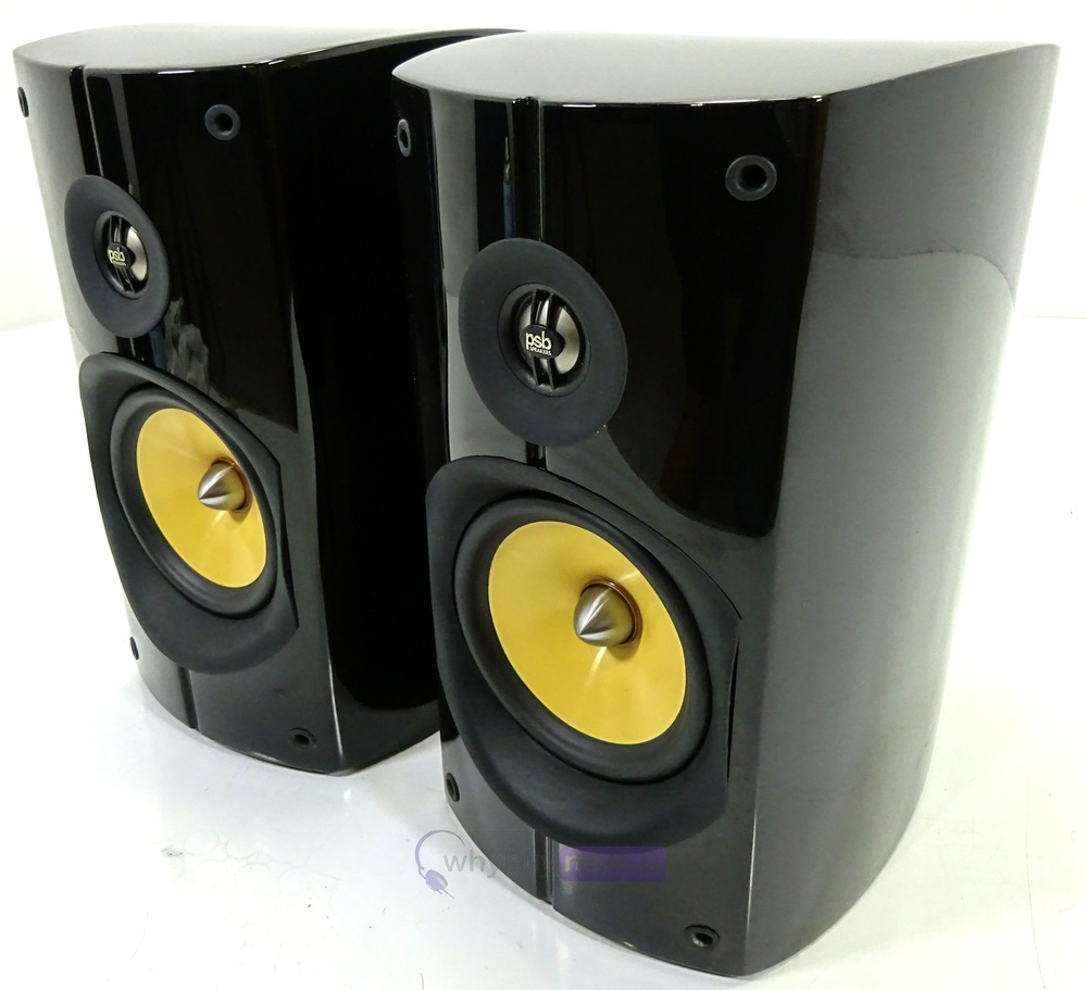 PSB Imagine B Bookshelf Hi-Fi Speakers (Gloss Black) | WhyBuyNew