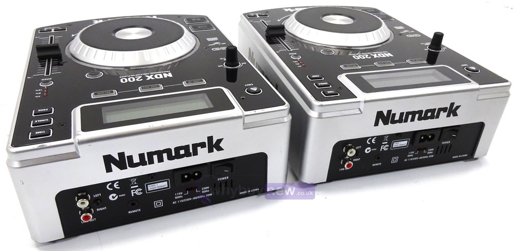 Numark Ndx Dj Cd Decks Pair Whybuynew