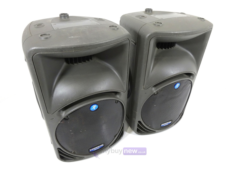 mackie srm450 powered speakers