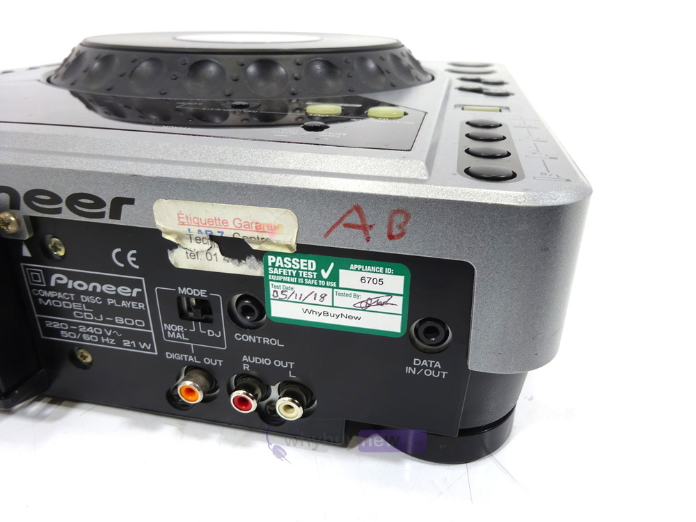 Pioneer Cdj800 Mk1 Cd Player Whybuynew