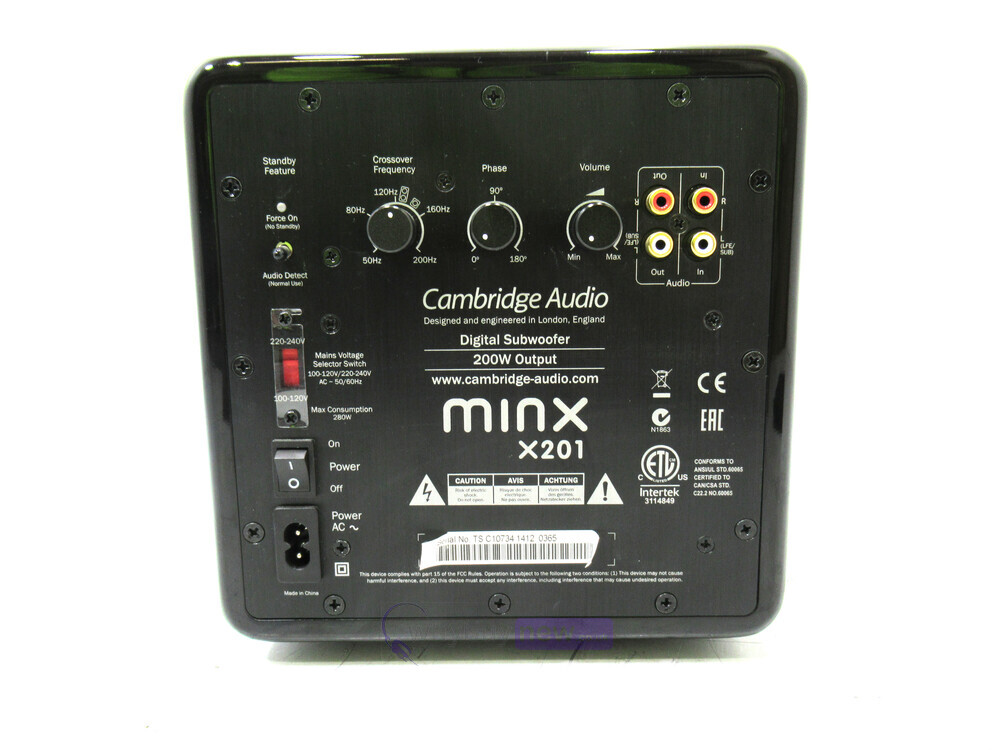 cambridge audio minx x201 subwoofer