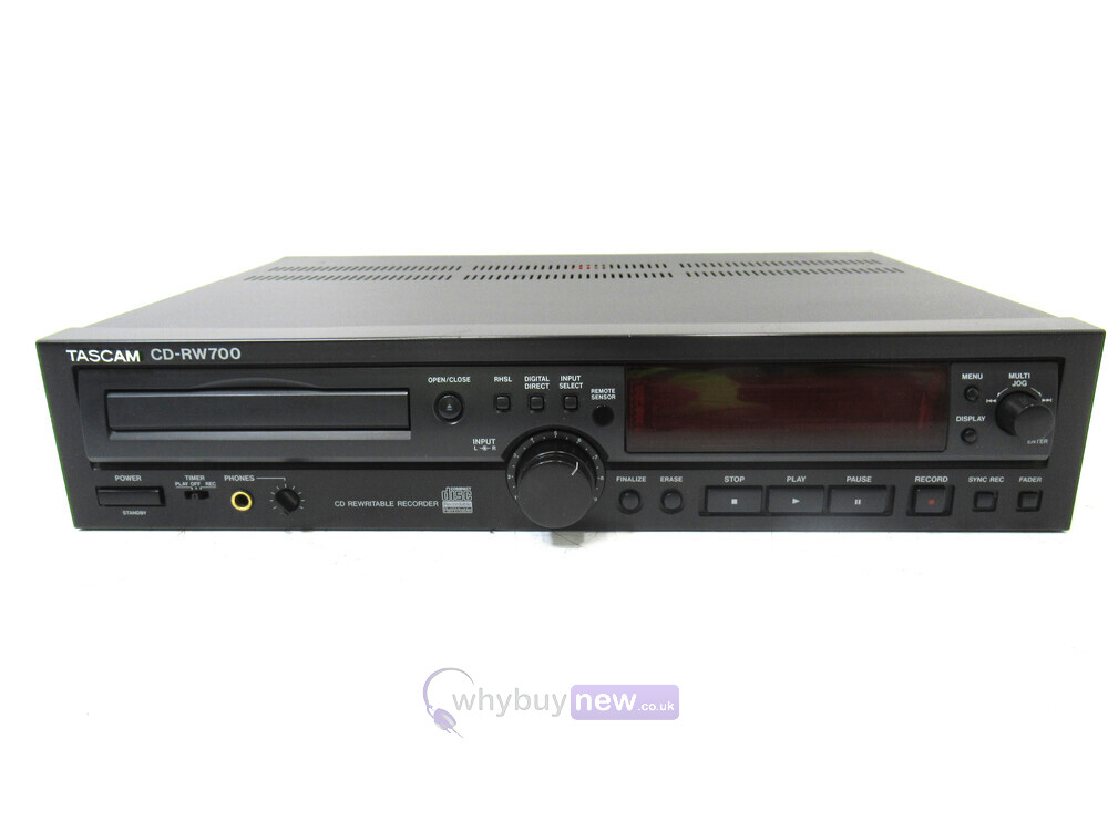 Tascam CD-RW 700 CD Recorder | WhyBuyNew