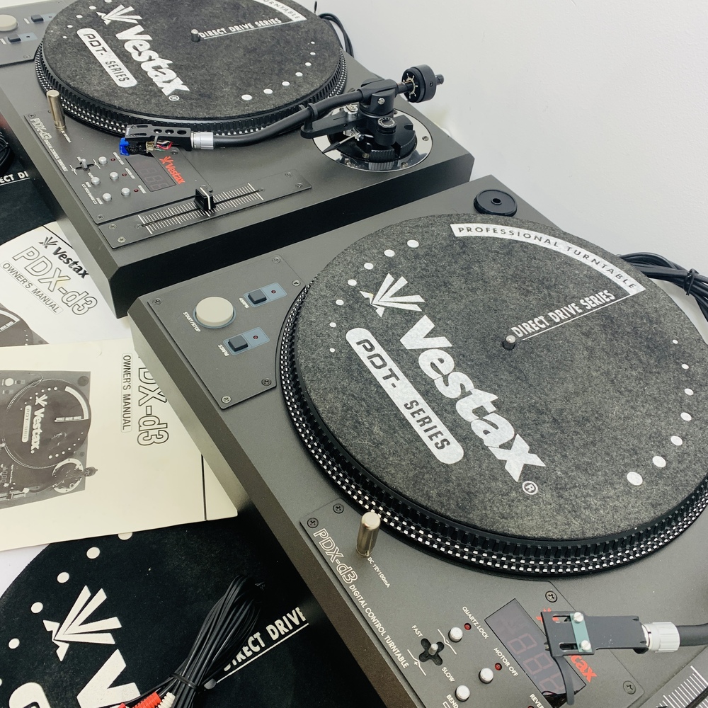 Vestax PDX-D3 Turntables (Pair) - WhyBuyNew