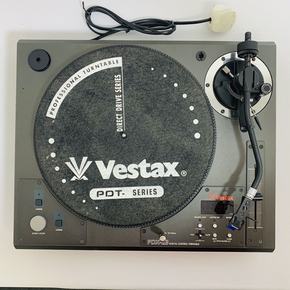 Vestax PDX- d3 ストレート アーム 音出し確認-