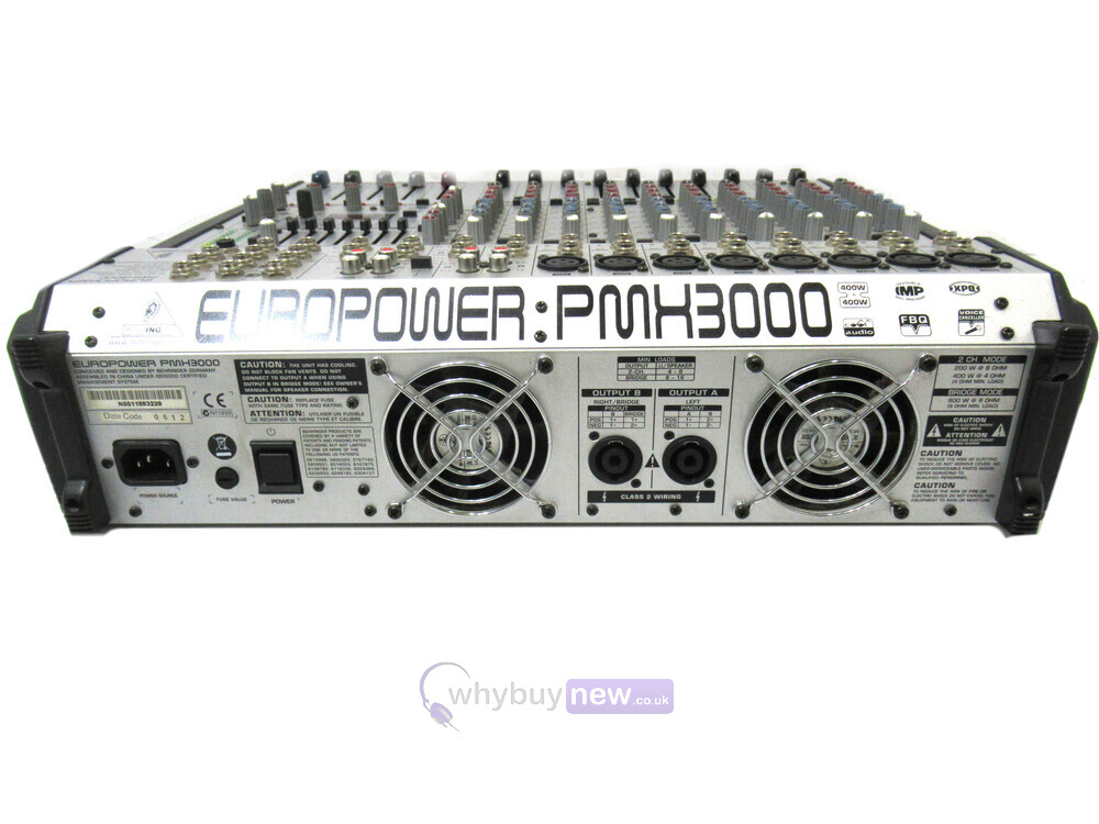 behringer europower pmh3000 parts