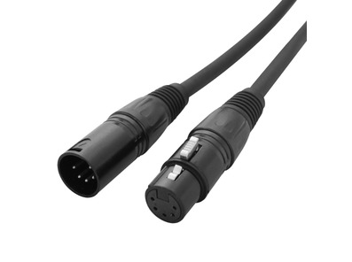 LEDJ 5m 2 Pair 5 Pin DMX Cable