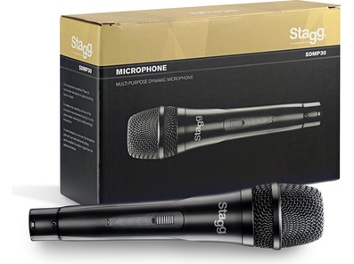 Stagg SDMP30 Switched Dynamic Handheld Vocal Microphone