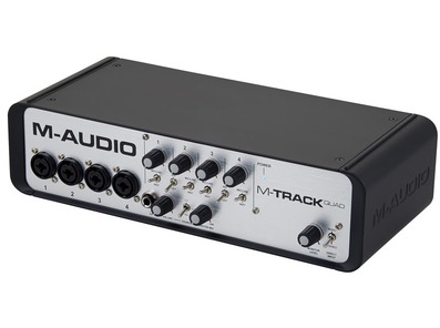 M-Audio M-Track Quad Audio/MIDI Interface