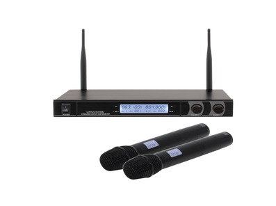 W Audio RM 30T Twin UHF Handheld Radio Microphone System