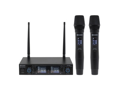 W Audio DM 800H Twin Handheld UHF System