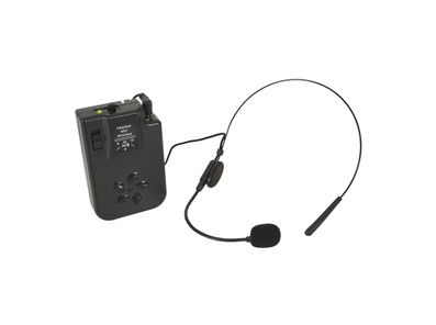 QTX Headset Microphone for Busker, Quest & PAL 174.1 MHz