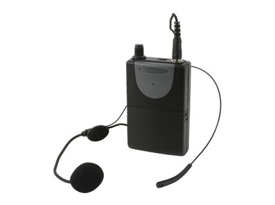 QTX Neckband Mic + Beltpack for QXPA-Plus and PAV8 863.8MHz