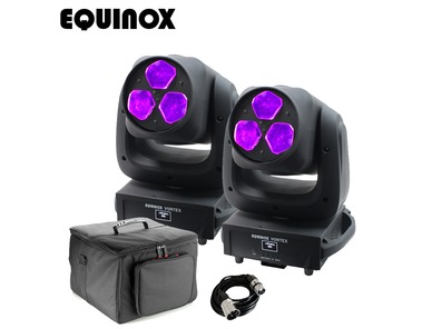 Equinox Vortex (Pair) with Carry Bag and Cable