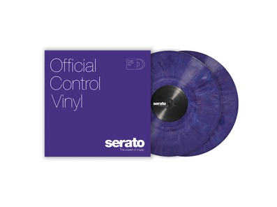 Serato 12 inch Control Vinyl Standard Colours (Pair) - Purple