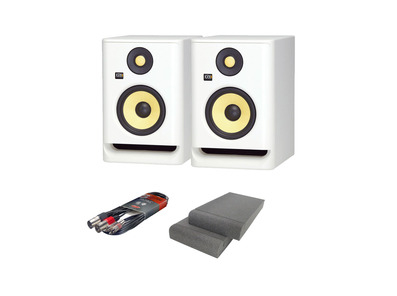 KRK RP5 G4 with Isolation Pads + Cable