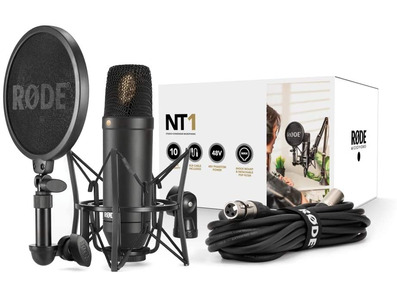 Rode NT1 Cardioid Condenser Microphone Kit