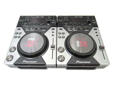 Pioneer CDJ-400 CD/MP3/USB Media Players (Pair)