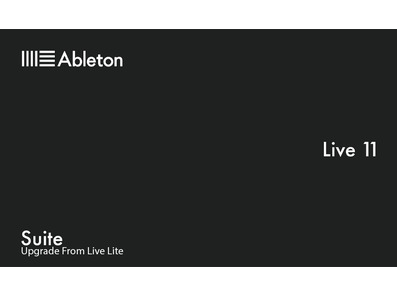 Ableton Live 11 Suite UPG from Live Lite 
