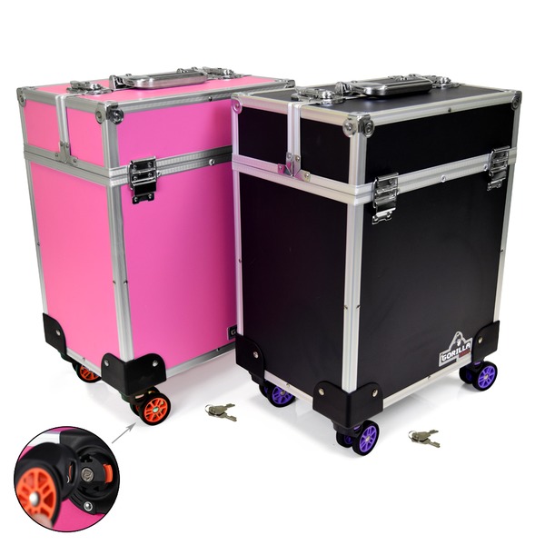 makeup wheelie case