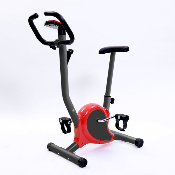 homcom adjustable racing exercise bike