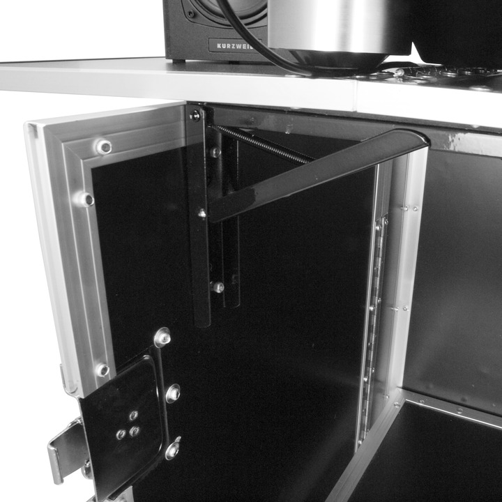 Gorilla DJS Foldable DJ Stand Booth Workstation