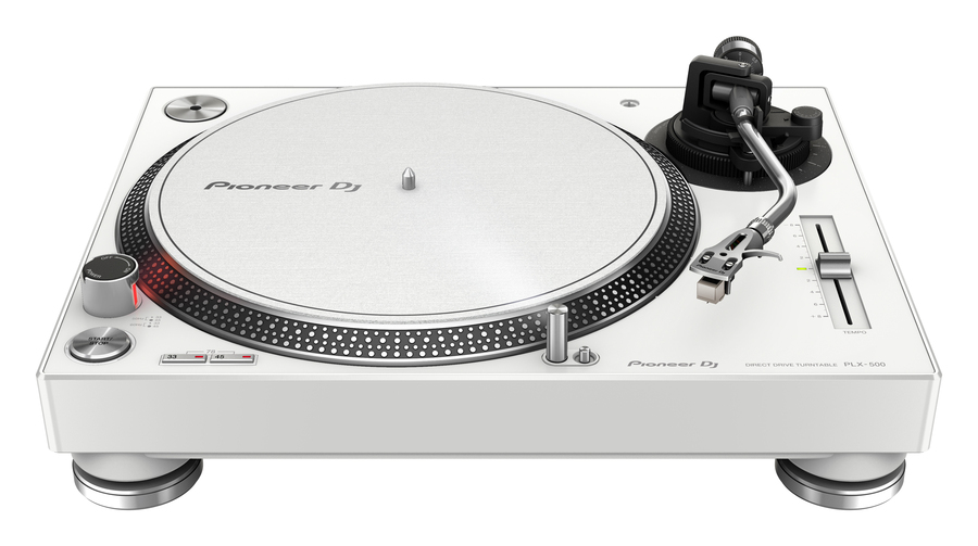 Pioneer DJ PLX500-W White DJ Turntable