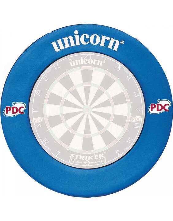 Unicorn PDC Dartboard Surround (Blue)