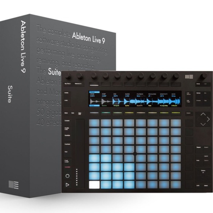 Ableton Push 2 & Ableton Live 9 Suite Edition UPG from Live Intro (No Box)