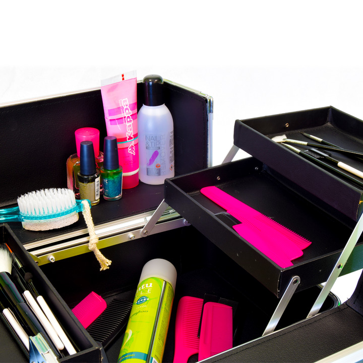 Pro Cosmetic Beauty Makeup Trolley Case