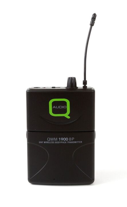 Q-Audio QWM-1900 BP UHF Wireless Microphone