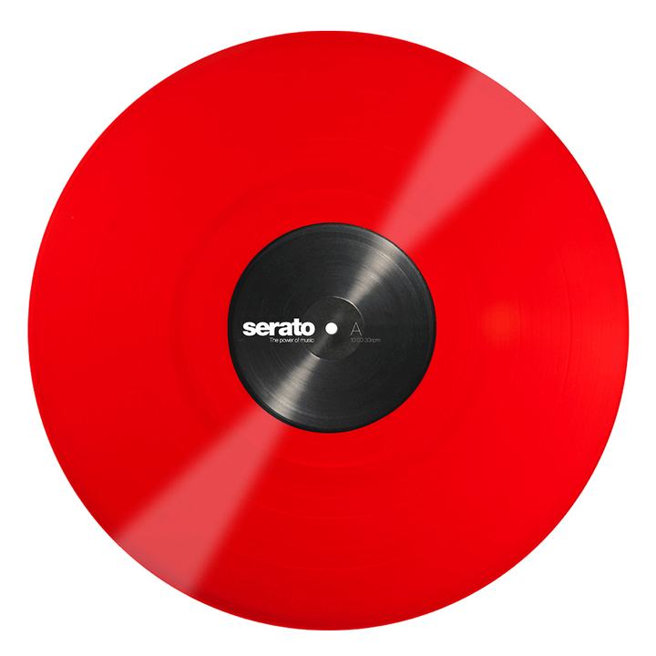 Serato 12 inch Control Vinyl Standard Colours (Pair) - Red