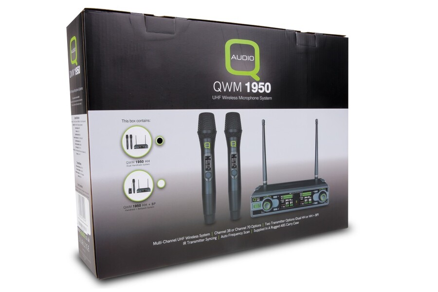 Q-Audio QWM 1950 HH (863 - 865MHz - CH70)