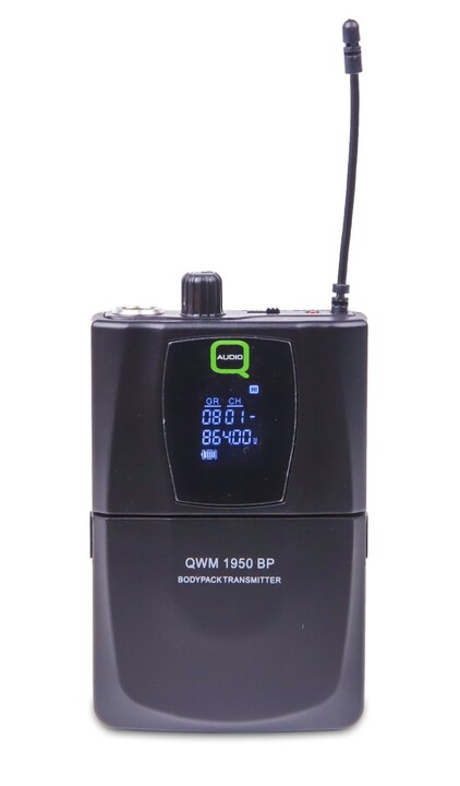 Q-Audio QWM 1950 HH + BP (606 - 614MHz - CH38)