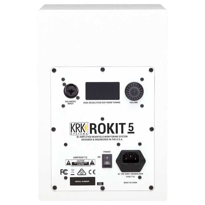 KRK RP5 G4 5" Studio Monitor White Noise