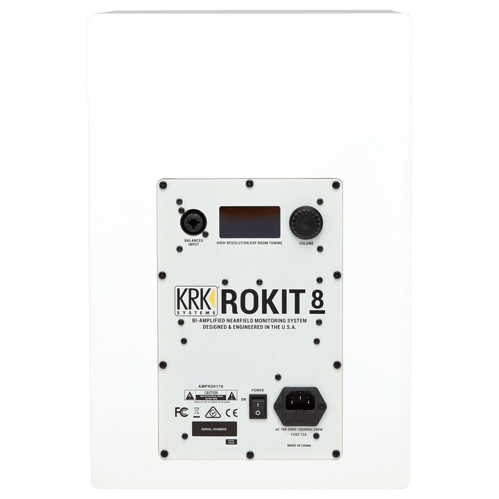 KRK RP8 G4 Studio Monitor White Noise