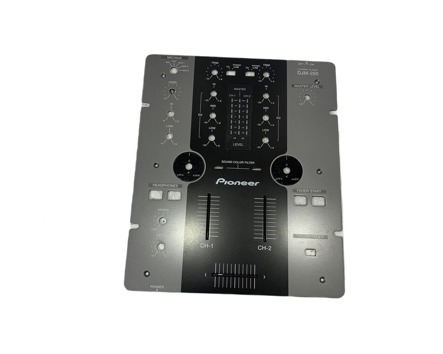 Pioneer DJM-250 Mixer Faceplate