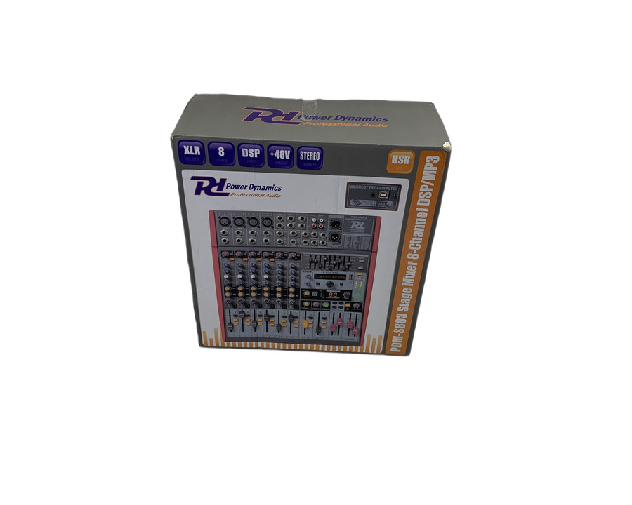 Power Dynamics PDMS803 Mixer