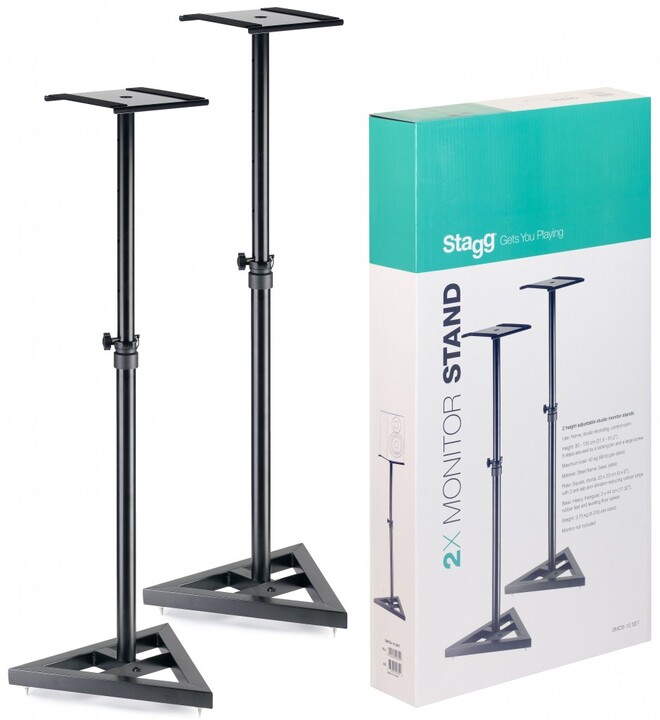 Stagg SMOS-10 Set Studio Monitor Stands