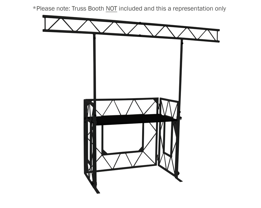 Equinox Truss Booth Overhead Kit (Black/Matt)