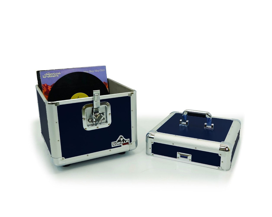 Gorilla GC-LP100 BLUE LP100 12" Vinyl Record Box