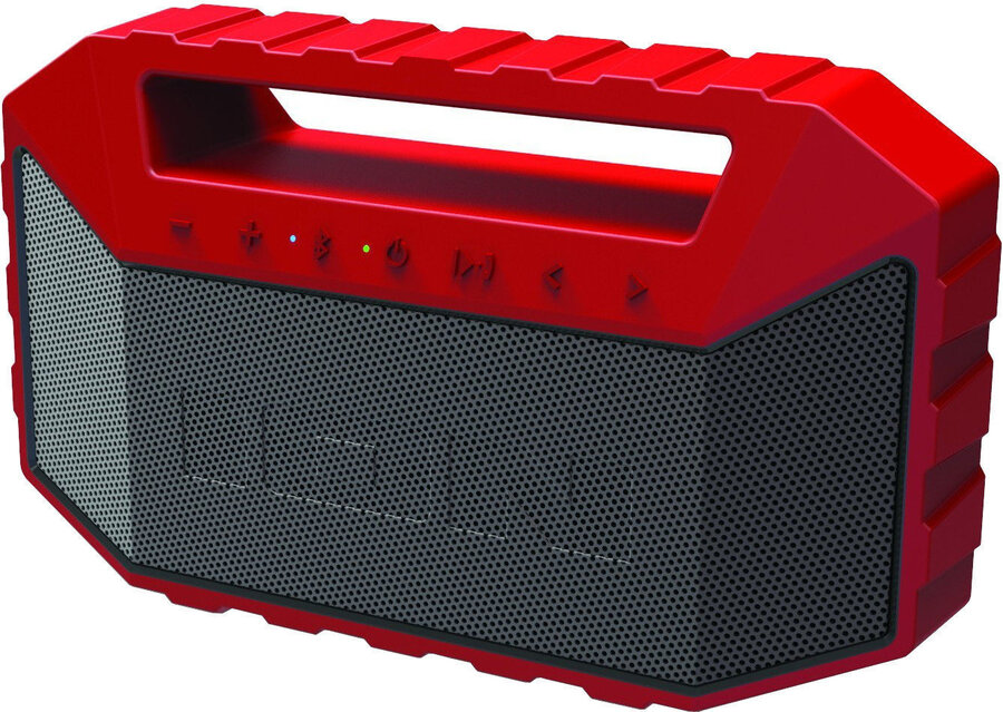 Ion Plunge Red Waterproof Boom Box